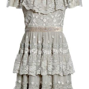 Needle and Thread Cinderella tired lace Dress, size 2 US, 6 UK, 34 EUR